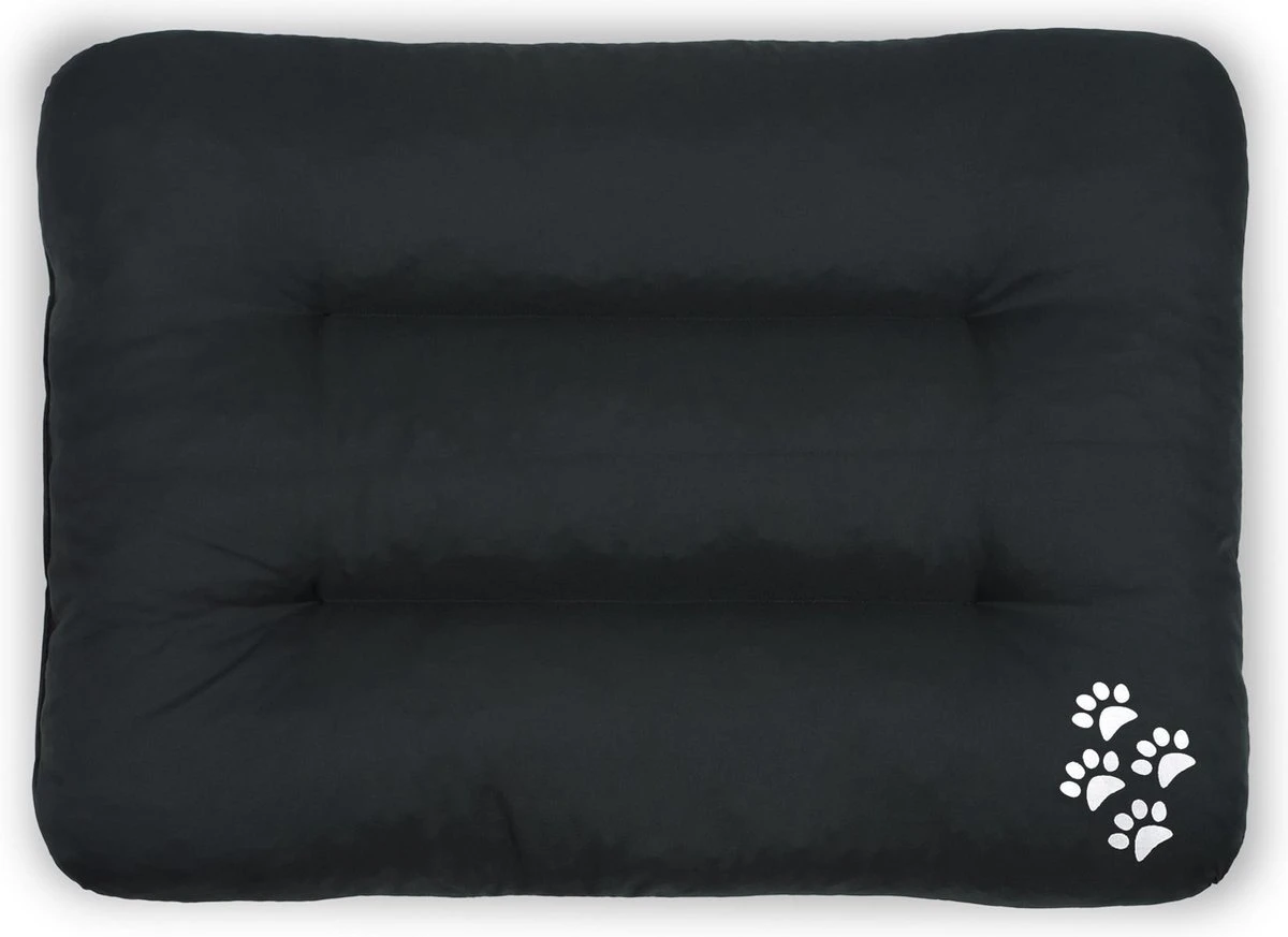 Hondenkussen XL - Zwart - 60 X 90 X 12 - Afbeelding 3