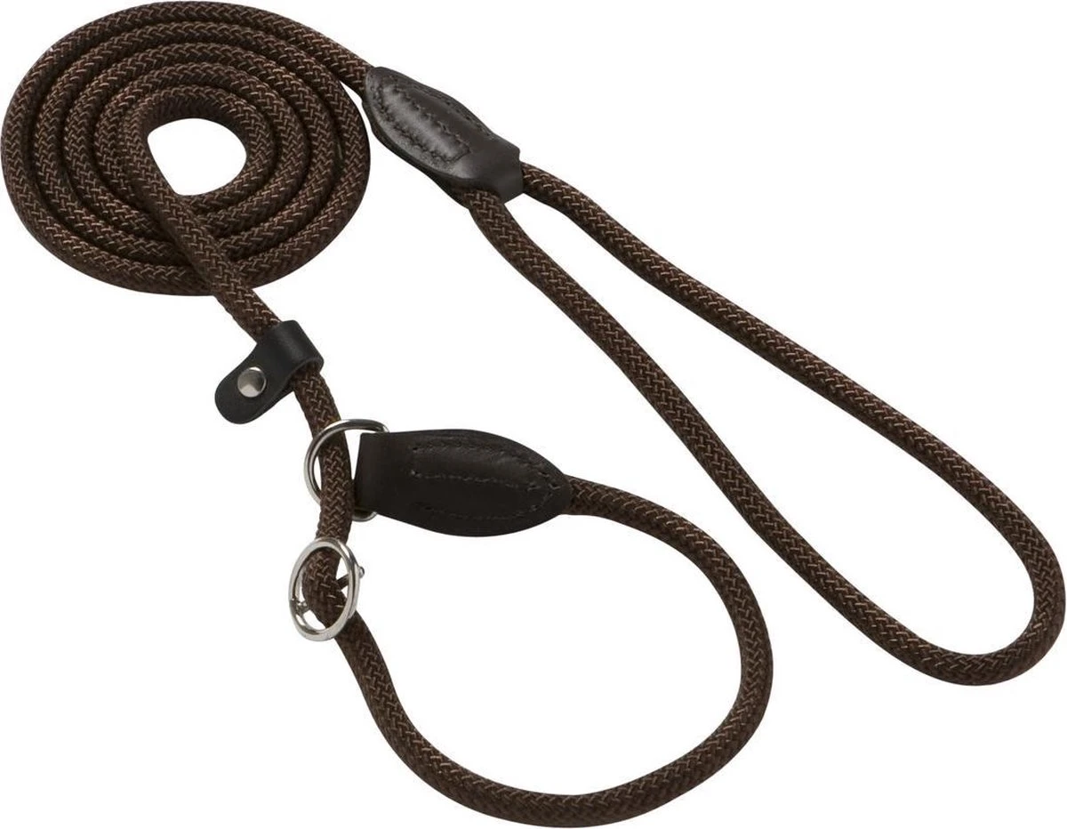 Hunter Retrieverlijn Met Stop Freestyle - Bruin - 10 Mm X 170 Cm - Afbeelding 5