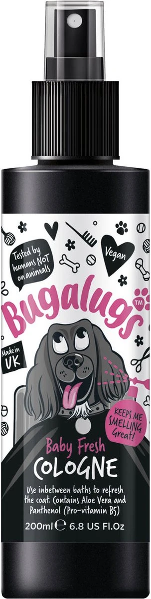 Bugalugs - Vachtverzorging Hond - Baby Fresh Gift Set - Hondenshampoo - Hondenparfum - Anti-klit Spray - 650 Ml - Kerstcadeau - Afbeelding 5