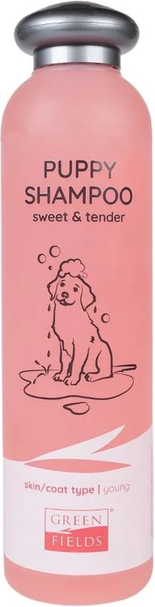 Greenfields - Milde Hondenshampoo Puppy - Zachte Shampoo Met Babypoeder Geur - Inhoud 270 Ml Of 5 Liter - 270 Ml - Afbeelding 2