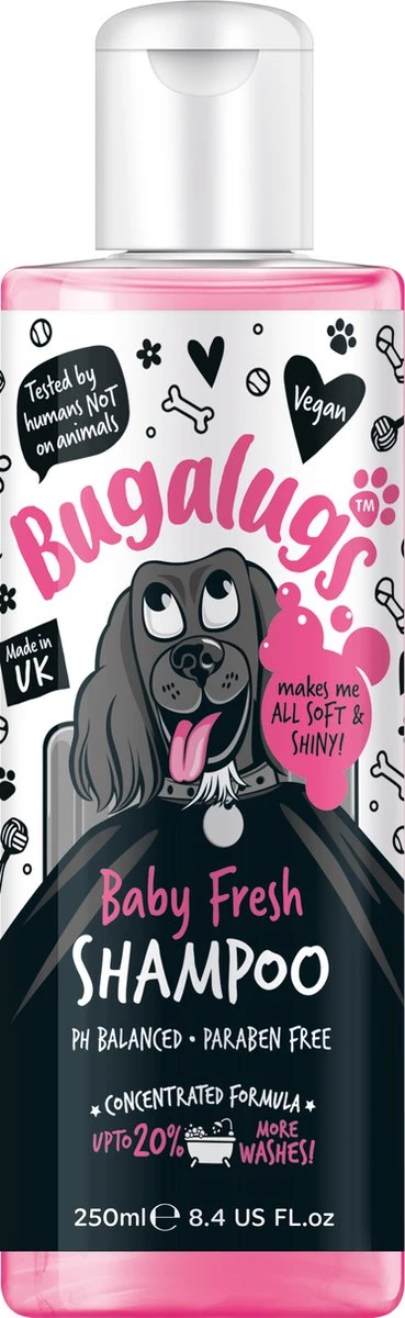 Bugalugs - Vachtverzorging Hond - Baby Fresh Gift Set - Hondenshampoo - Hondenparfum - Anti-klit Spray - 650 Ml - Kerstcadeau - Afbeelding 3