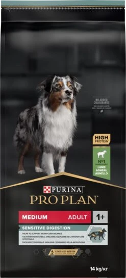 Pro Plan Medium Adult Sensitive Digestion - Honden Droogvoer - Lam - 14 Kg