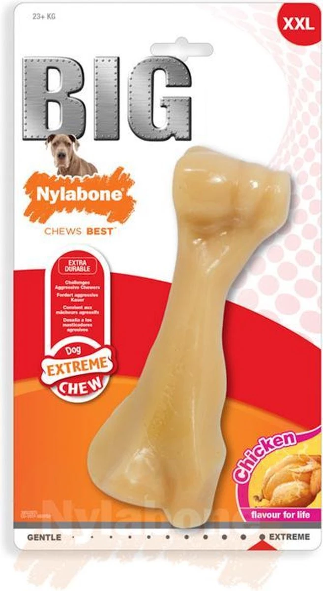 Nylabone Harde Bijters Kluif - Kip - Voor Honden Tot 30 Kg - Afbeelding 11