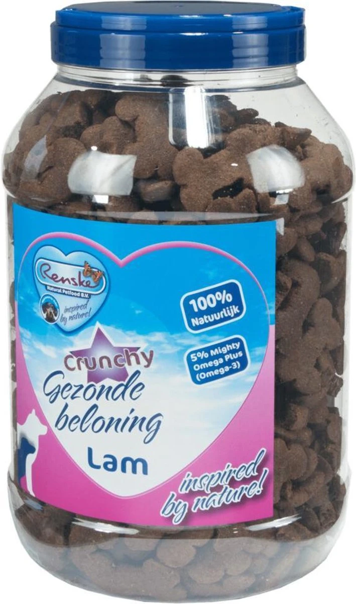 Renske Gezonde Beloning Koekjes Hondensnack - Lam - 2 Kg - Afbeelding 2