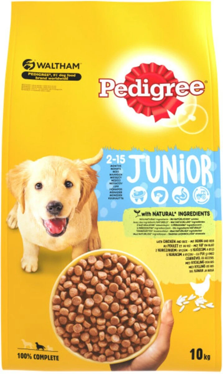 Pedigree Droog Junior Kip - Rijst 10 Kg - Afbeelding 3