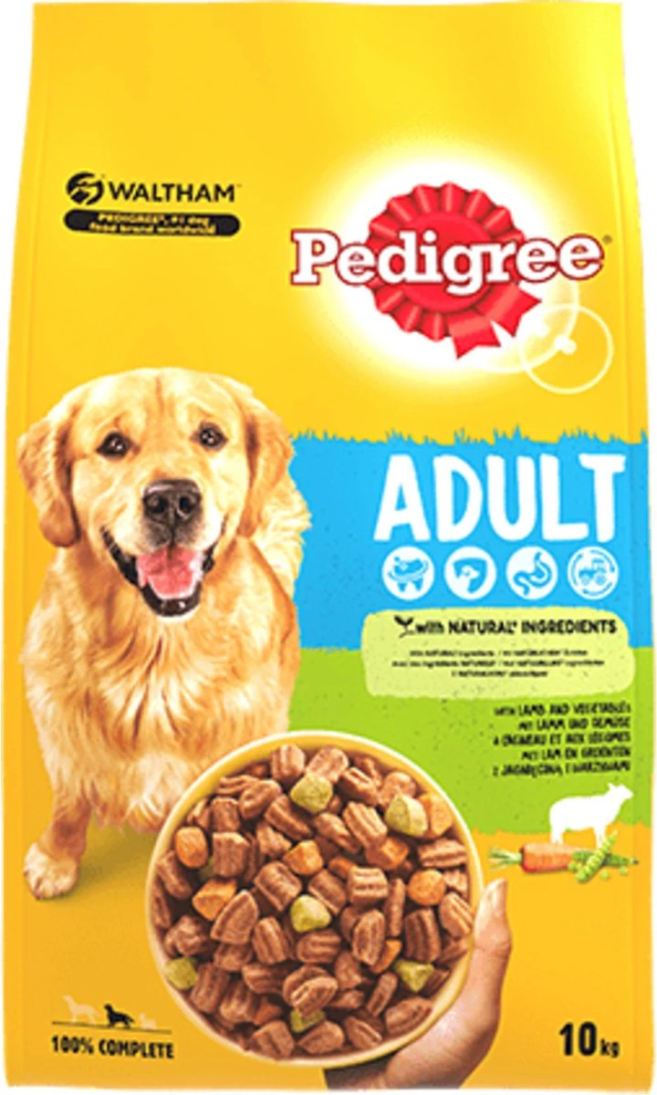 Pedigree Adult Honden Droogvoer - Lam - 10 Kg - Afbeelding 7