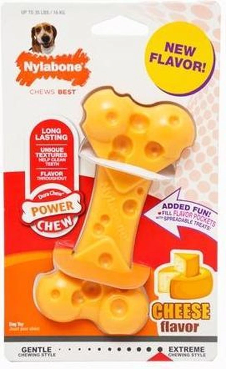 Nylabone Durable Cheese Bone - M - Afbeelding 11