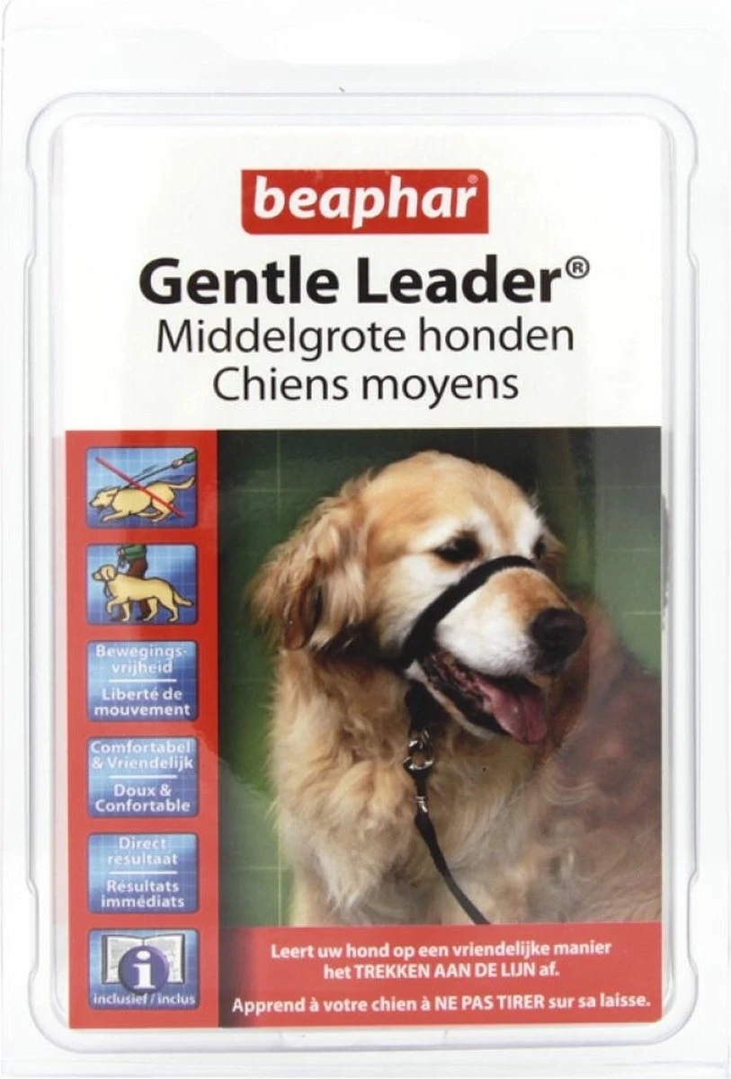 Gentle Leader Hoofdhalster Medium Zwart Beaphar - Afbeelding 8