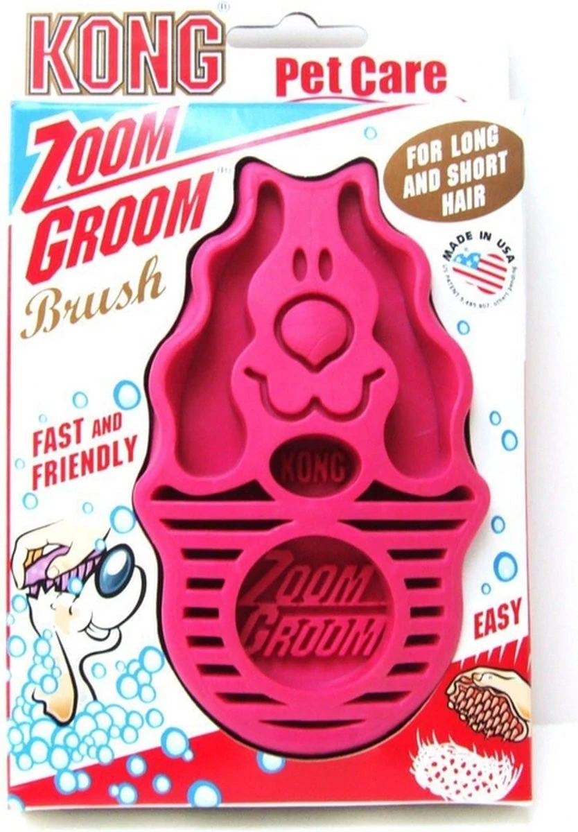 Kong Zoom Groom Hond - Afbeelding 7