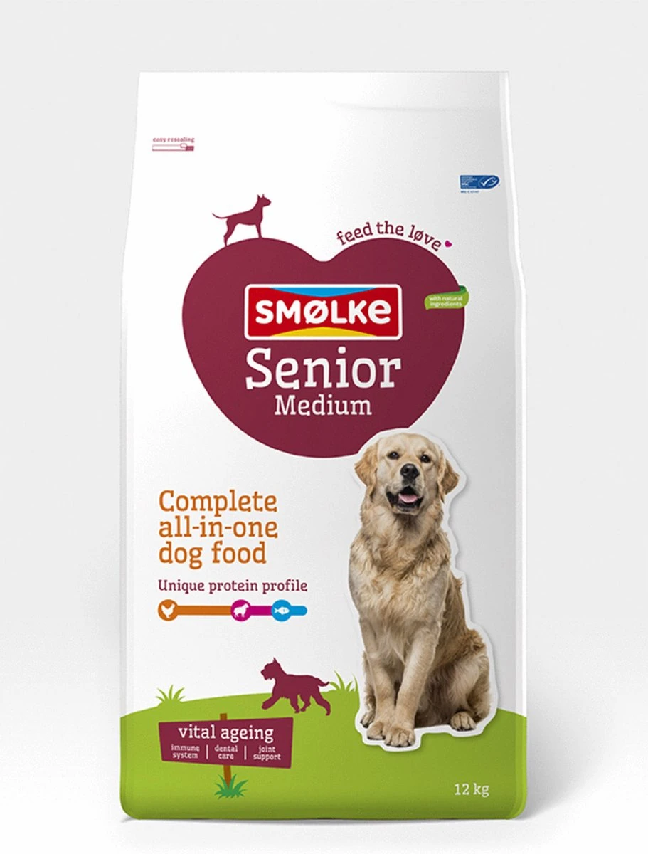 Smolke Senior Medium - Kip - Hondenvoer - 12 Kg - Afbeelding 15