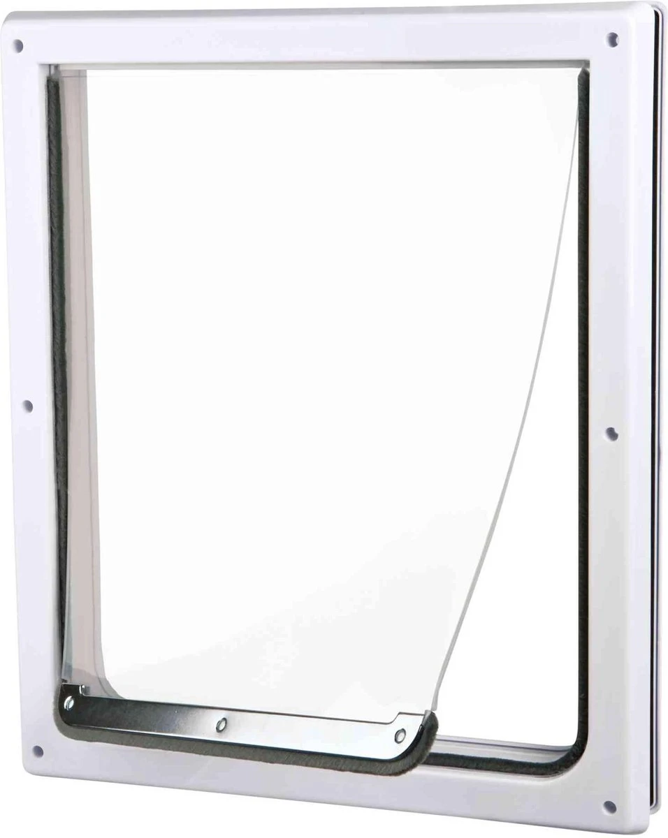 Trixie 2-Weg Hondenluik Wit - M-XL 39 X 45 CM - Afbeelding 6