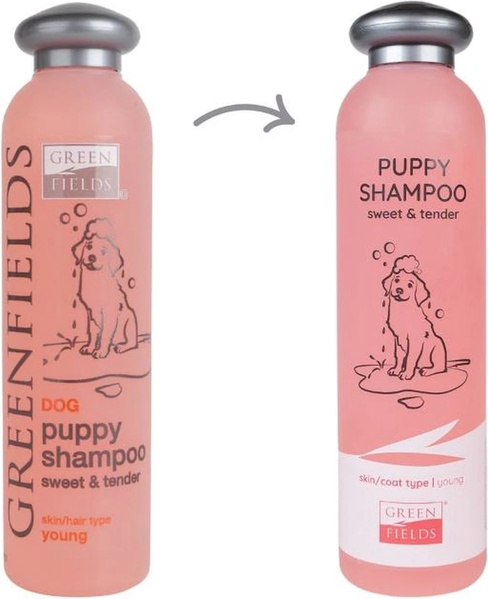 Greenfields - Milde Hondenshampoo Puppy - Zachte Shampoo Met Babypoeder Geur - Inhoud 270 Ml Of 5 Liter - 270 Ml - Afbeelding 3