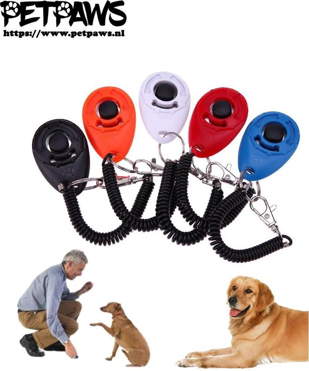 Merkloos PetPaws - Training Clicker Voor De Hond - Afbeelding 3